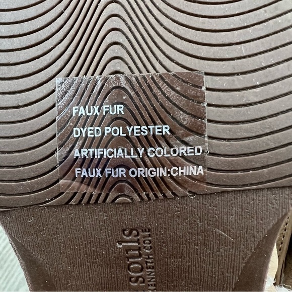 Gentle Souls by Kenneth Cole Best Cozy Slit Moto Boots 8.5 Mushroom Leather $295 - Picture 9 of 10